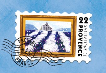 SONNENTOR Gewürzadventkalender - Türchen 22: Eine Illustration der Provence | © SONNENTOR