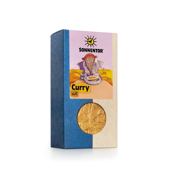 Curry süß bio 50 g, Packung