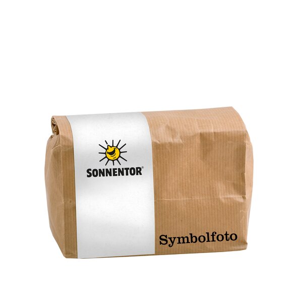 Foto von einer braunen Großpackung Kurkuma gemahlen.