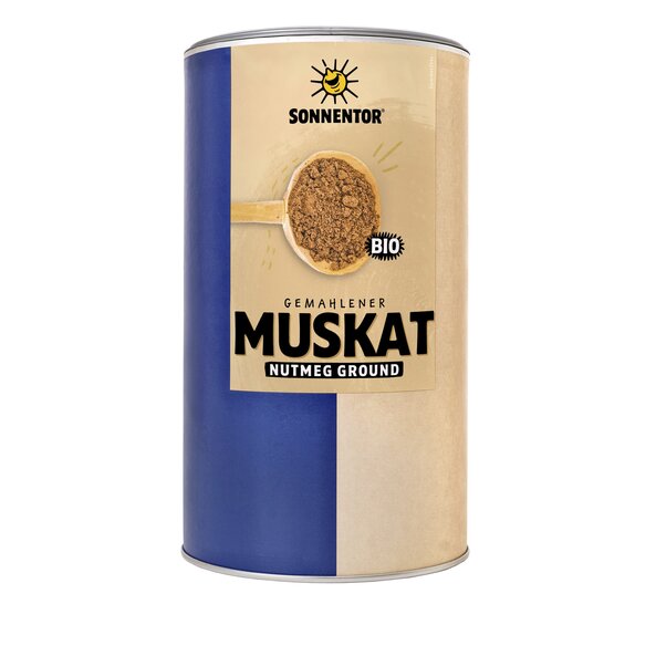 Muskat gemahlen bio 500 g, Gastrodose groß