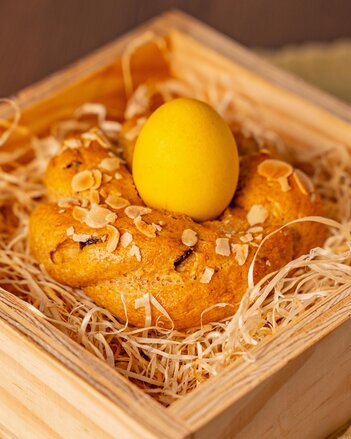 Brioche Osternester aus Dinkelvollkornmehl  | © SONNENTOR